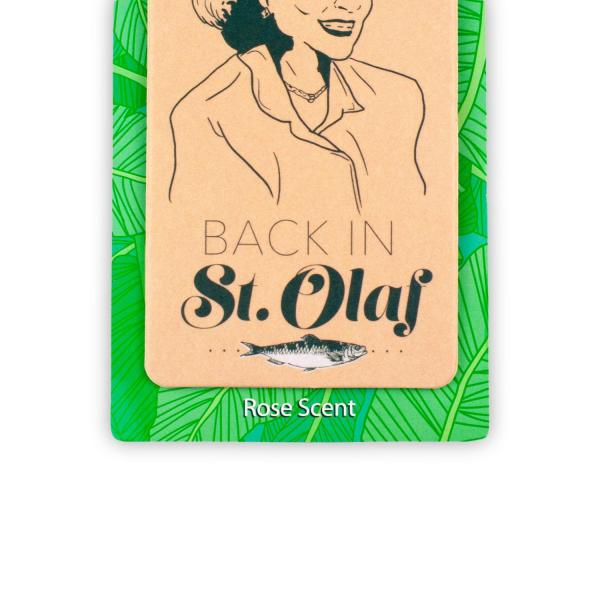 Golden Girls "Back In St. Olaf" Air Freshener, Rose Scented picture