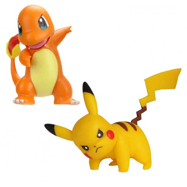 Pokemon 2 Inch Battle Figure Pack | Pikachu vs. Charmander picture