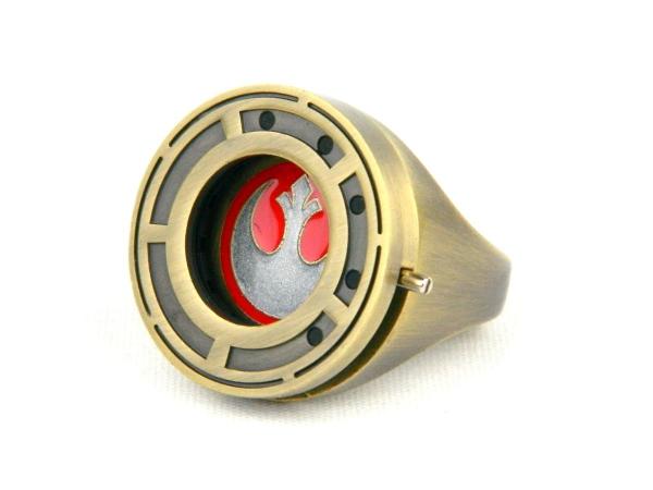 Star Wars The Last Jedi Rose Tico's Resistance Ring - Size 9 picture