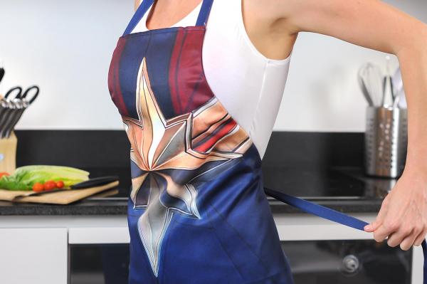 Marvel Captain Marvel Uniform Adult Apron | One Size picture