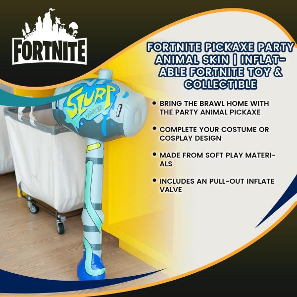 Fortnite Party Animal Inflatable Pick Axe Costume Accessory picture