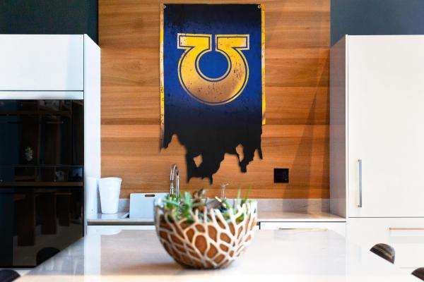 Warhammer 40K Ultramarines Logo 50x30 Inch Wall Banner picture