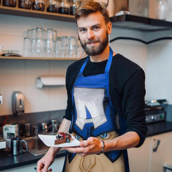 Marvel I Am Captain America Adult Kitchen Apron picture