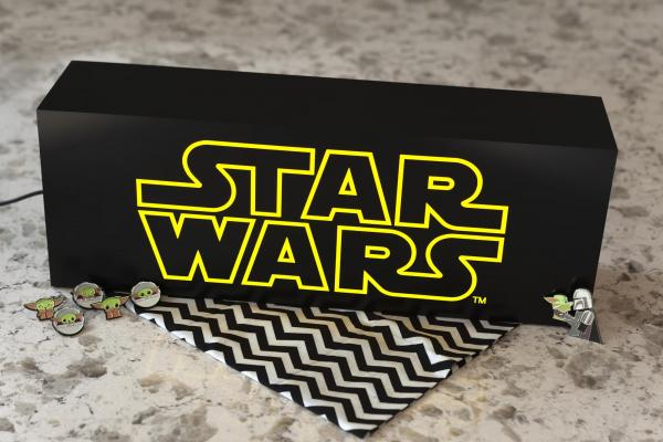 Star Wars Official Logo USB/Electric Light Box picture