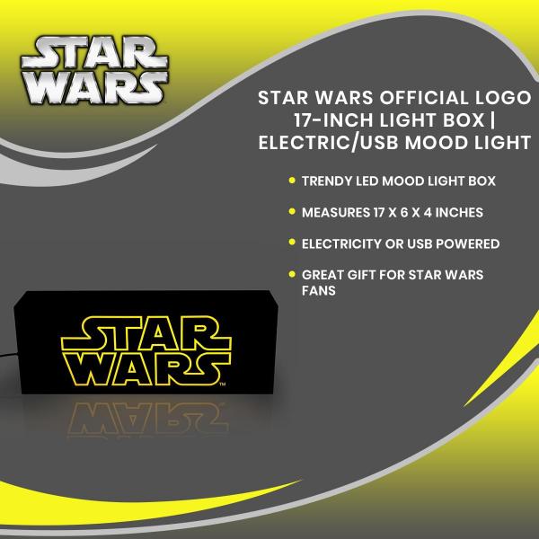 Star Wars Official Logo USB/Electric Light Box picture