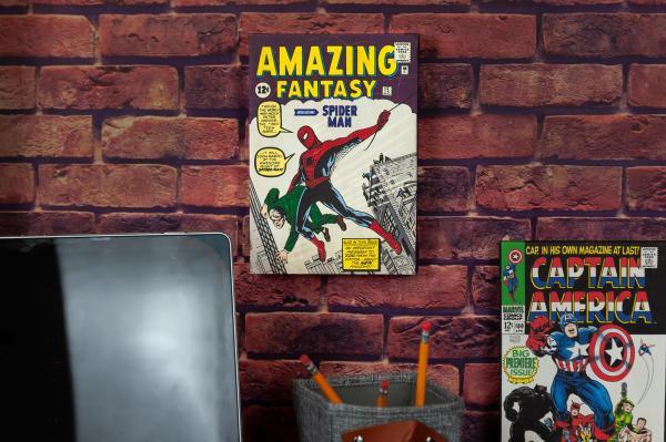 Marvel Comic Cover Canvas Wall Art | Amazing Fantasy #15 picture