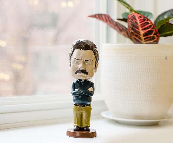 Parks and Recreation Ron Swanson Bobblehead picture