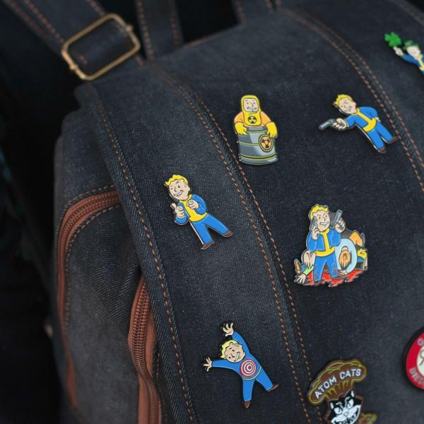 Fallout Vault Boy "Charisma" Enamel Collector Pin picture