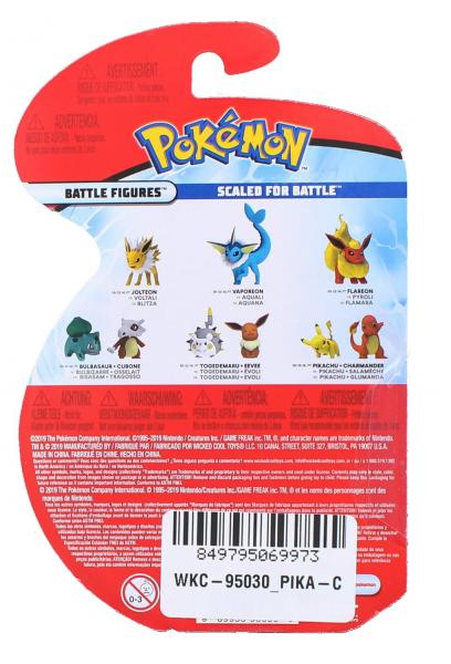 Pokemon 2 Inch Battle Figure Pack | Pikachu vs. Charmander picture