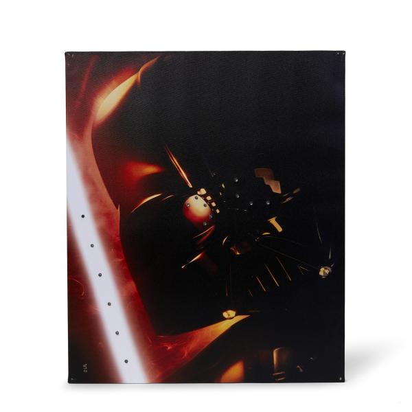 Start Wars 23.9"x19.9" Illuminated Canvas Art: Darth Vader