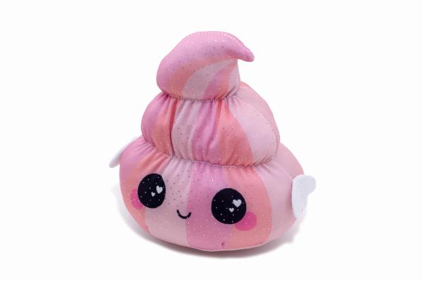 Glitter Galaxy 6" Pink Poop Collectible Plush picture