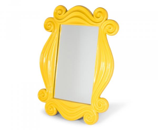 Friends TV Show Yellow Peephole Frame Door Mirror Replica | 15 x 11 Inches picture