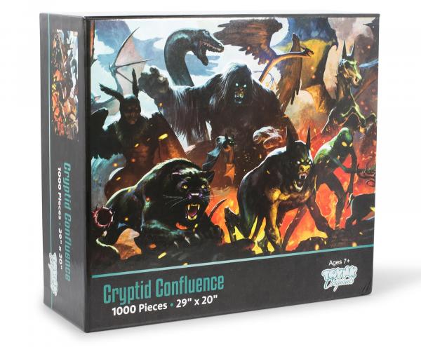 Cryptid Confluence Monster Puzzle | 1000 Piece Jigsaw Puzzle picture