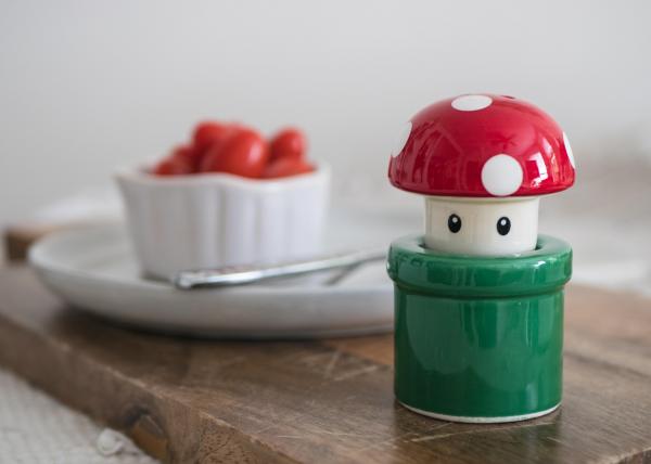 Super Mario Mushroom & Pipe Salt & Pepper Shakers picture