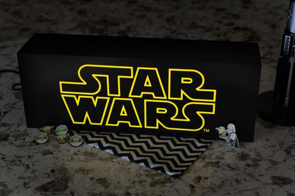 Star Wars Official Logo USB/Electric Light Box picture