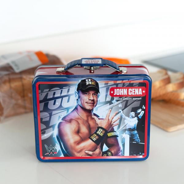 WWE John Cena Tin Lunch Box picture