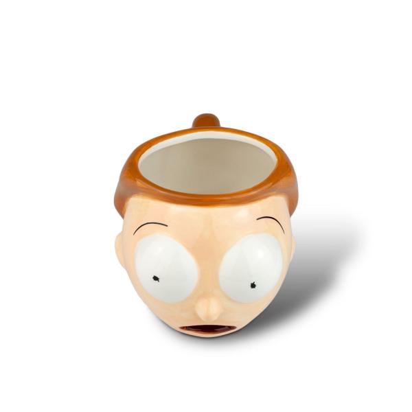 Rick and Morty 20oz Morty Head Molded Mug picture