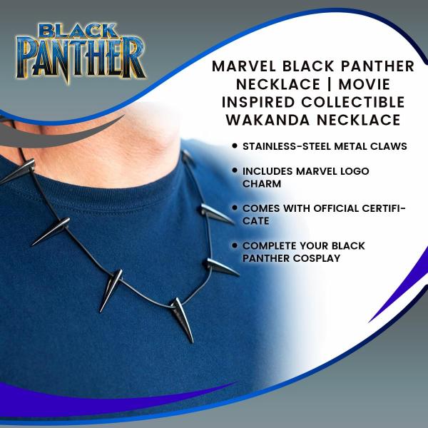 Marvel Black Panther Claw Replica Necklace - Collector Ver. picture