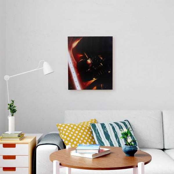 Start Wars 23.9"x19.9" Illuminated Canvas Art: Darth Vader picture