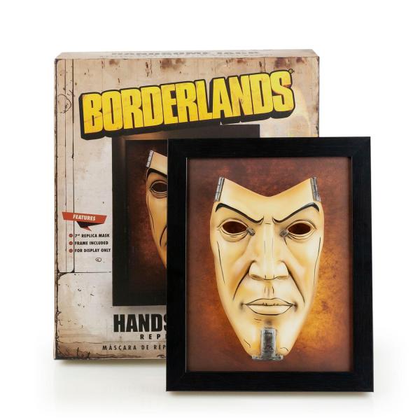 Borderlands Hand-Painted Framed Resin Mask picture