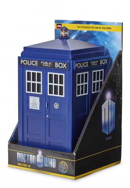 Doctor Who Tardis Cookie Jar with Lights & Sounds picture