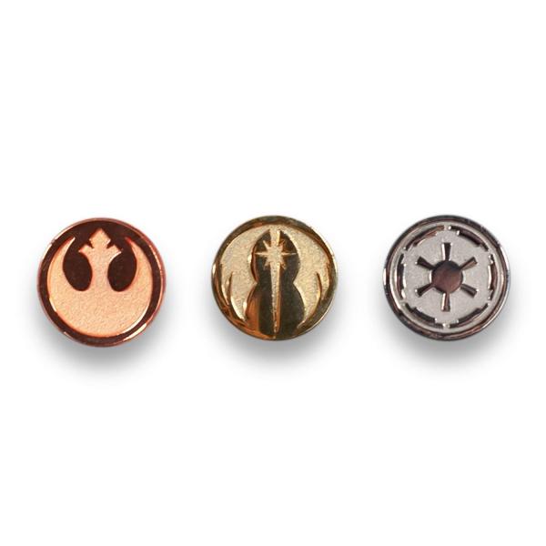 Pin Pack: Alliance, Jedi Order & Empire (Solid) picture