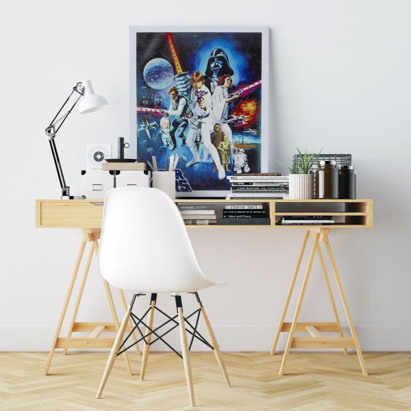 Star Wars 1977 Poster 16 x 20 Inch Unframed Wall Canvas picture