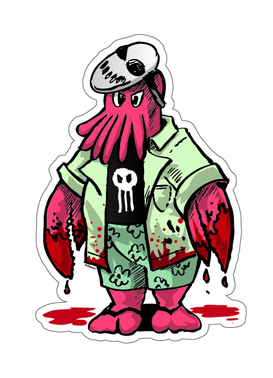 Sticker "Punisher Zoiberg"