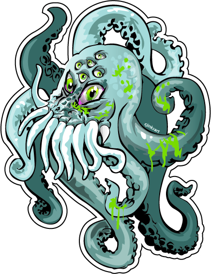 Sticker "Cthulu" picture