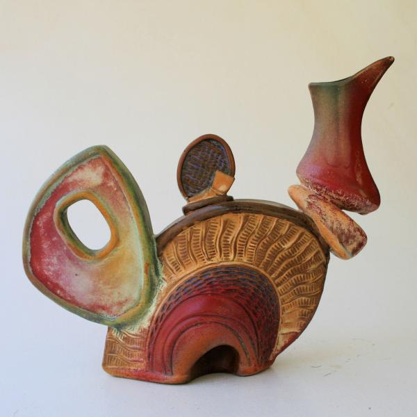 Sculptural Teapot - 3-1-21 - Ceramic