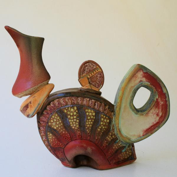 Sculptural Teapot - 3-1-21 - Ceramic picture