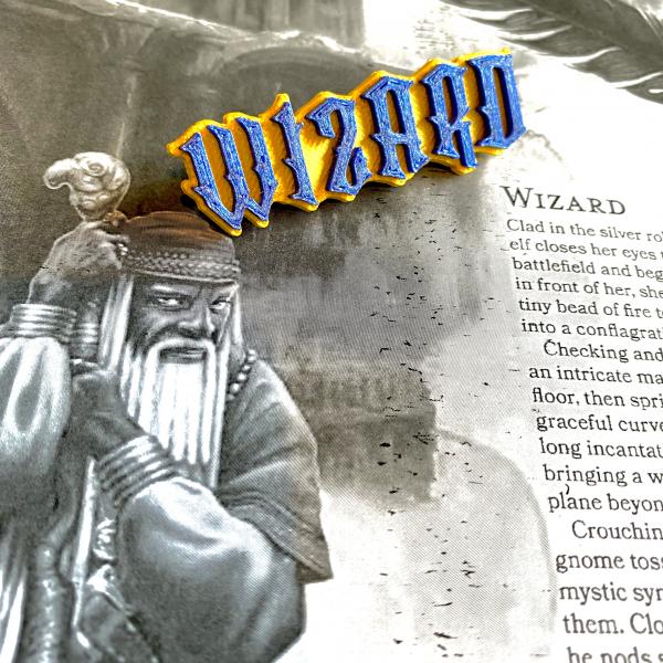 Wizard Class Pin picture