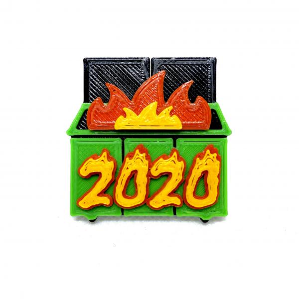 Dumpster Fire 2020 Pin