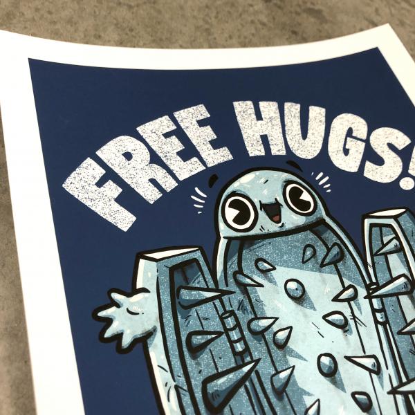 Free Hugs SIGNED print! picture