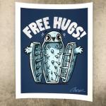 Free Hugs SIGNED print!