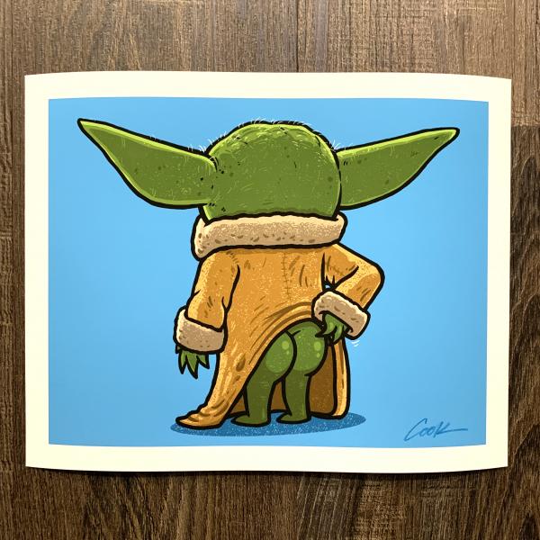 Backside of the Force SIGNED print