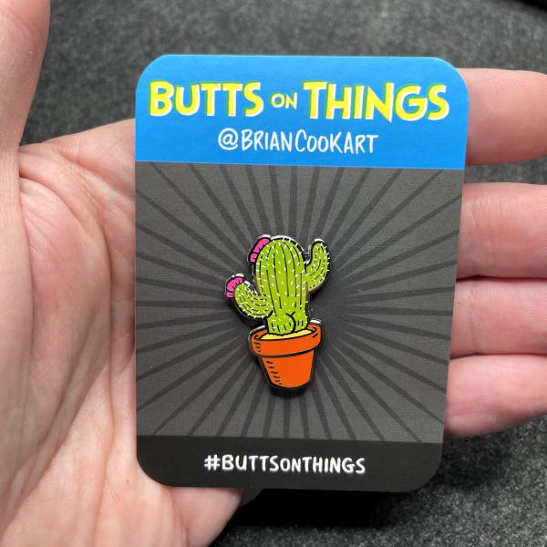 Cactus Butt Pin picture