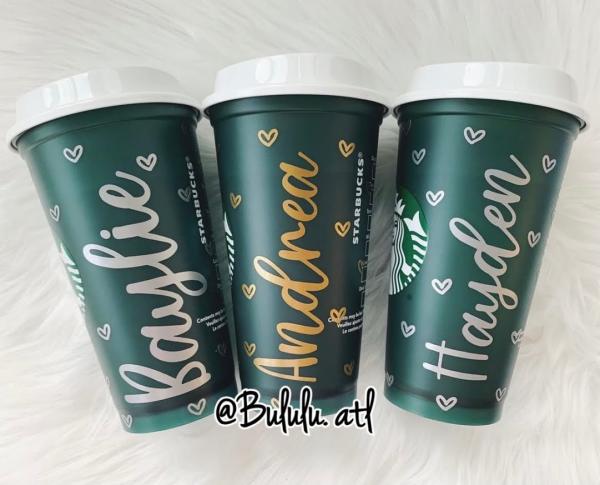 Make a full wrap custom for you tumbler - Starbucks cold cup - Color  changing vinyl 