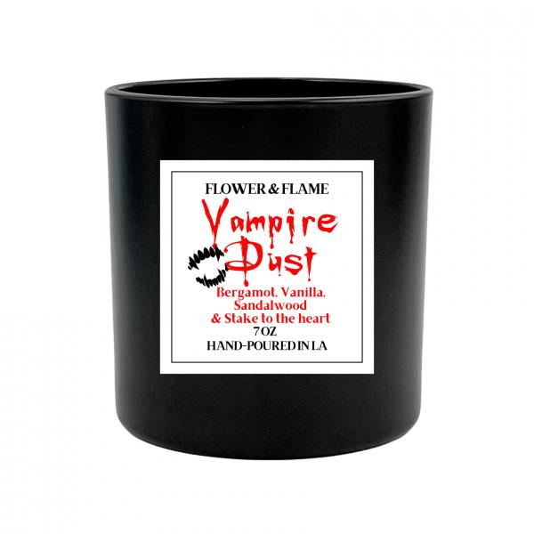 Vampire Dust Soy Candle 7 oz Black Lid picture