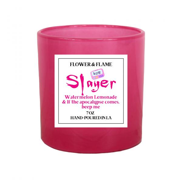Slayer Soy Candle 7 oz  White Lid picture