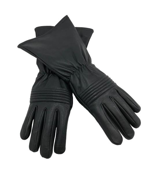 Ranger Hero Gloves for Cosplay /Long gauntlet/ Genuine Goat Leather picture