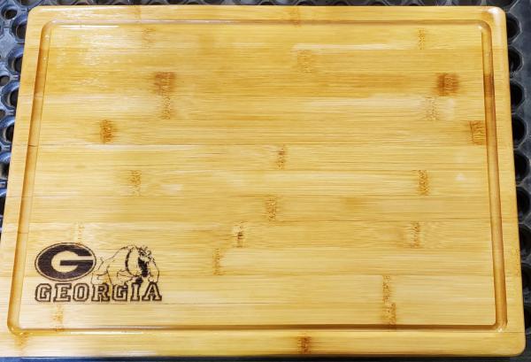 Cutting/Charcuterie Board-GA Logo-bamboo