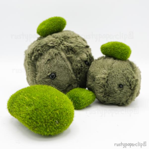 Moss Ball Marimo Sprite Fluffy Plant Plush Cute Baby Soft Toy