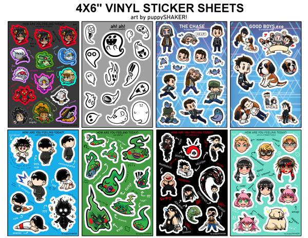 Vinyl Sticker Sheets picture