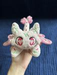 Pink Sakura Cherry Blossom Dragon Plushie