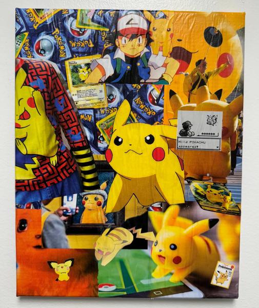 Pokémon Special Edition Time Magazine Collage - HANDMADE (1 of 2) picture