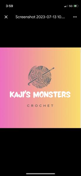 Kaji’s monsters crochet