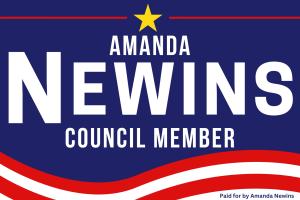 Council Member Amanda Newins logo