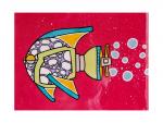 Aquatic Rocketeer - Fantastical Fish-Spacecraft Hybrid Art