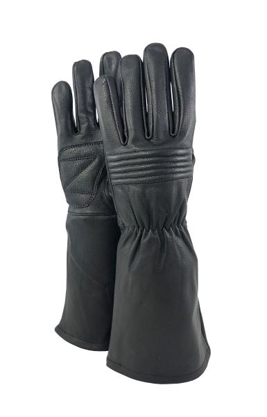 Ranger Hero Gloves for Cosplay /Long gauntlet/ Genuine Goat Leather picture